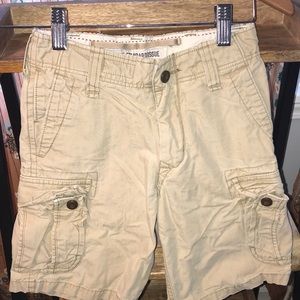 GAP kids cargo khaki shorts